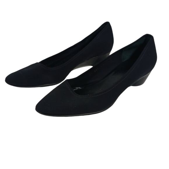 Salvatore Ferragamo Nella Neoprene Nylon Pumps $395 size 9.5 S2590 - Picture 5 of 12